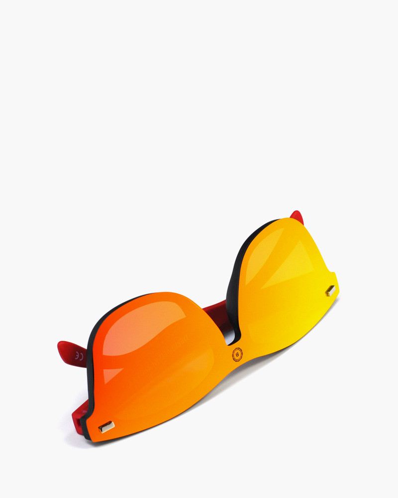 Badu Matte Red - Orange
