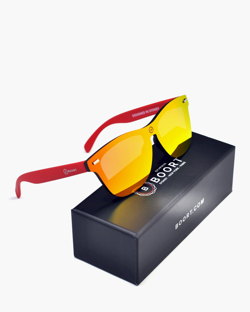 Badu Matte Red - Orange